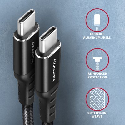 BUCM-CM10AB HQ USB-C <> USB-C kábel 1 m