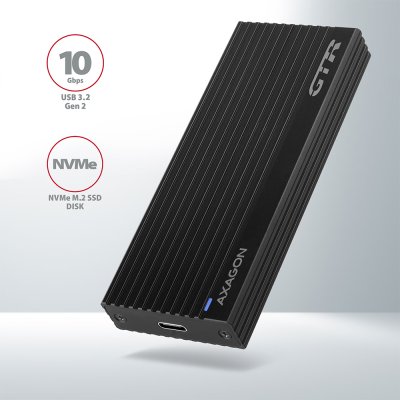 EEM2-GTR SuperSpeed+ USB-C – NVMe M.2 THIN RIB box