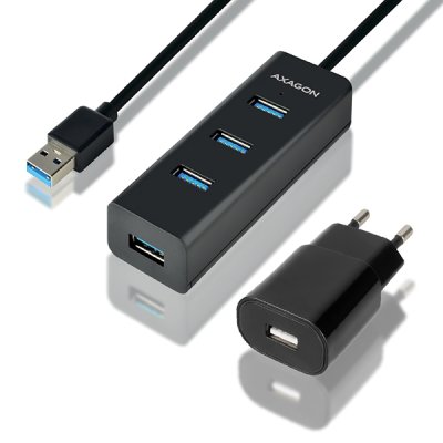 HUE-S2BP SuperSpeed USB-A CHARGING hub