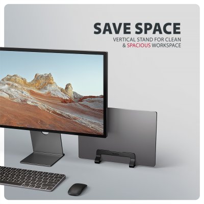 STND-VB vertical stand for laptops and tablets