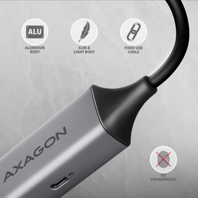 ADE-TXPD USB-C gigabit ethernet adaptér s PD 100W
