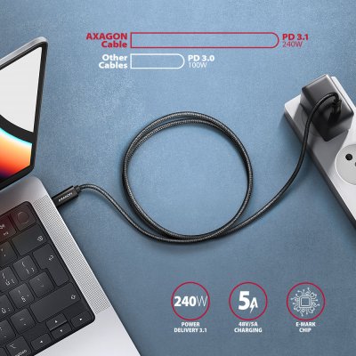 BUCM2-CM10AB CHARGE USB-C <> USB-C kábel 1 m