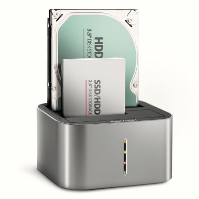ADSA-DC SuperSpeed USB DUAL 2.5"/3.5" HDD/SSD DUAL dock