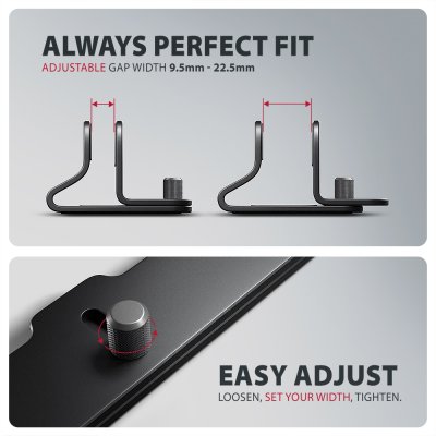 STND-VB vertical stand for laptops and tablets
