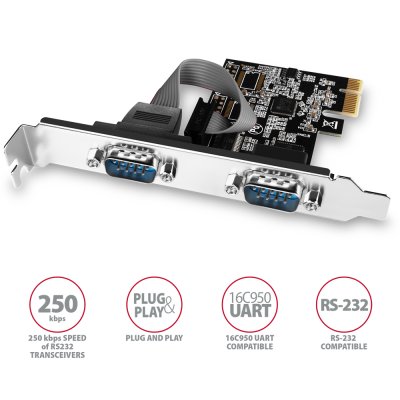 PCEA-S2N PCIe řadič 2× serial
