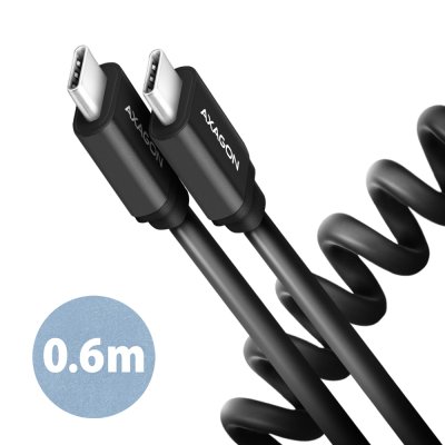 BUCM-CM10TB TWISTER USB-C <> USB-C kábel 0.6 m