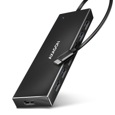 HUE-F7C SuperSpeed USB-C FLAT CHARGING hub