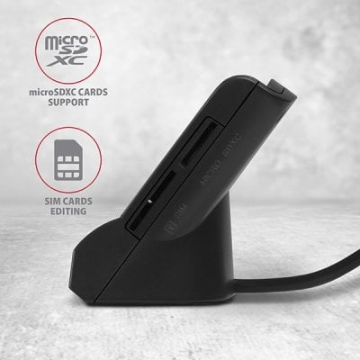 CRE-SM2 4-slot Smart card reader