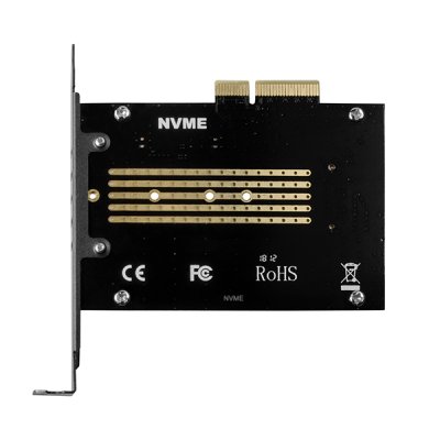 PCEM2-NC PCIe NVMe M.2 adapter