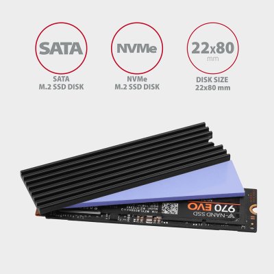 CLR-M2L3 heatsink for M.2 SSD