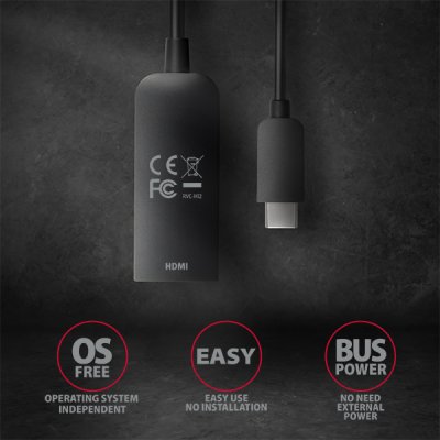 RVC-HI2 USB-C > HDMI adaptér, 4K/60Hz