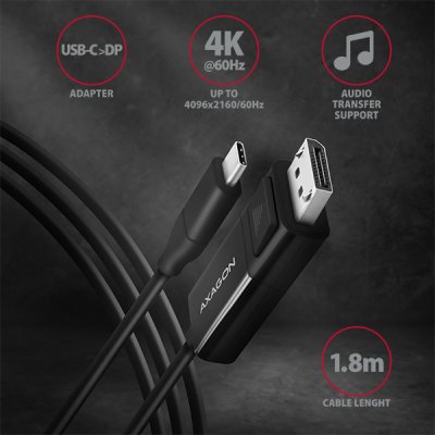 RVC-DPC USB-C > DP kábel 1.8m