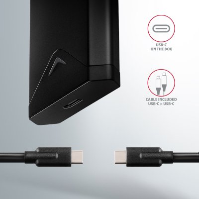 EEM2-UB2 USB-C 10Gbps – M.2 NVMe SSD BLACK ARROW box
