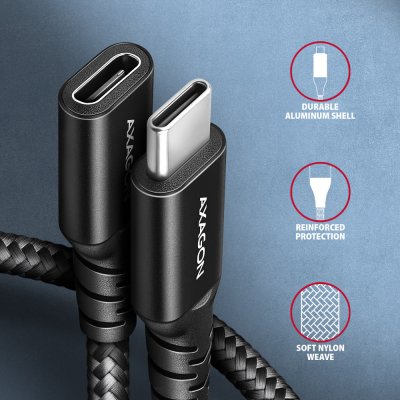 BUCM32-CF15AB SPEED+ USB-C <> USB 20Gbps hosszabbító kábel 1.5 m