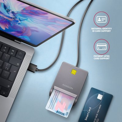 CRE-SM3T USB-A Smart card FlatReader