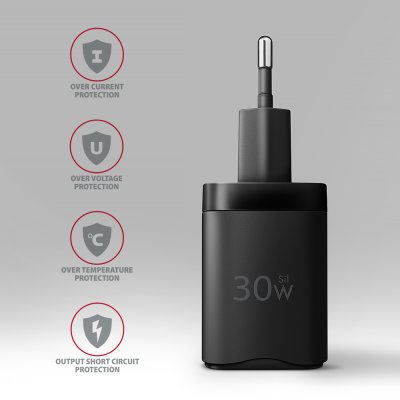 ACU-PD30 PD3.0 & QC4+ 1xOUTPUT wall charger 30W