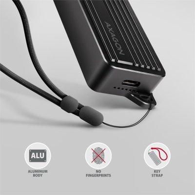 ADE-10GR USB-C 10 Gigabit Ethernet Adapter with Detachable USB-C Cable