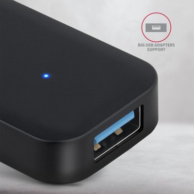 HUE-L1A SuperSpeed USB-A TRAVEL hub