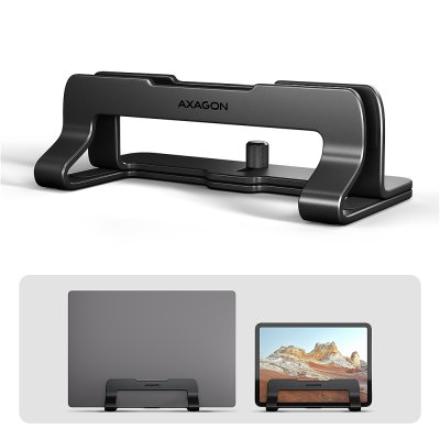 STND-VB vertical stand for laptops and tablets