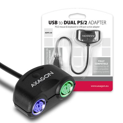 ADPS-50 USB - 2x PS/2 adapter