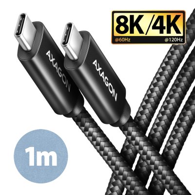 BUCM432-CM10AB NewGEN+ USB-C <> USB-C 4 Gen 3×2 / 100 W kabel  1 m