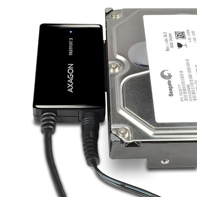 ADSA-FP3 USB-A 5Gbps FASTport 3 adaptér pro SATA SSD/HDD