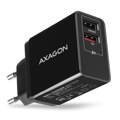 ACU-QS24 QC3.0 + 5V-1.2A wall charger
