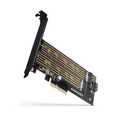 PCEM2-D PCIe NVMe + SATA M.2 adaptér