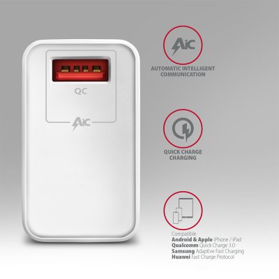 ACU-QC19W QC wall charger 19W