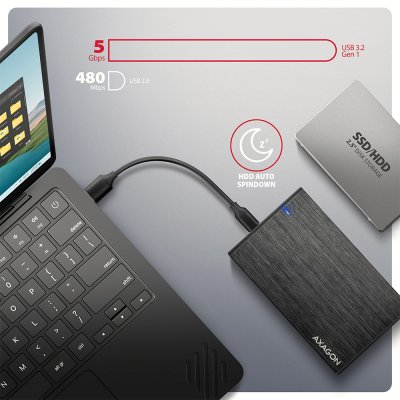 EE25-XA6C USB-C 5GBPS ALINE BOX
