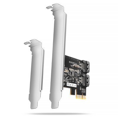 PCES-SJ2 PCIe řadič 2x SATA 6G