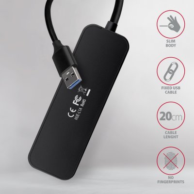 HUE-L1A SuperSpeed USB-A TRAVEL hub