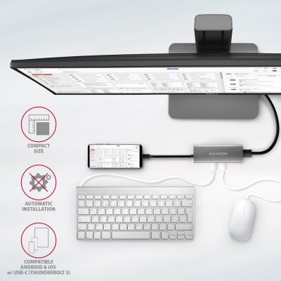 HMC-5G21 USB-C 10Gbps SPEEDSTER 5in1 hub