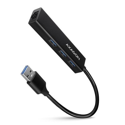 HMA-GL3A SuperSpeed USB-A hub + gigabit LAN