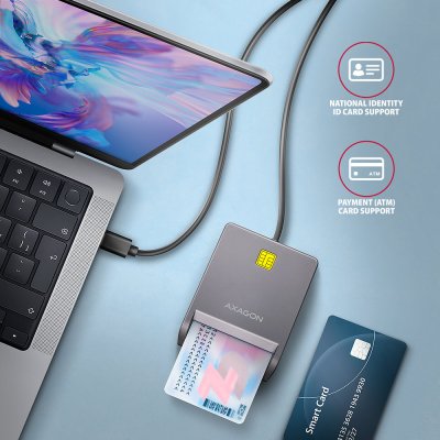CRE-SM3TC USB-C Smart card FlatReader