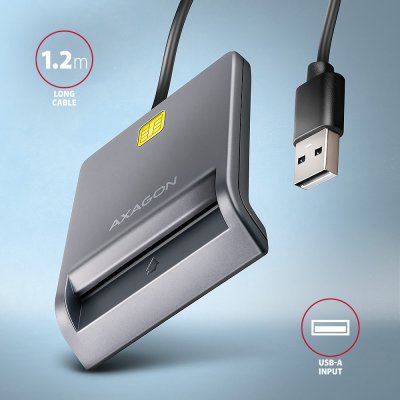 CRE-SM3T USB-A Smart card FlatReader