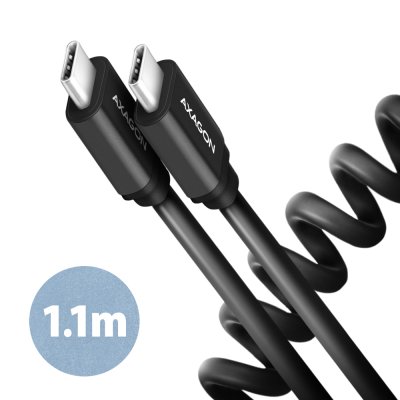 BUCM-CM20TB TWISTER USB-C <> USB-C cable 1.1 m