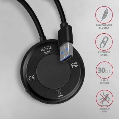 HUE-P1A SuperSpeed USB-A ROUND hub