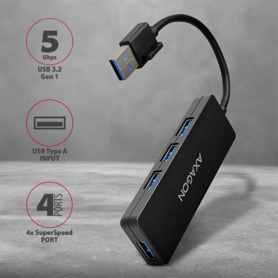 HUE-G1A SuperSpeed USB-A SLIM hub