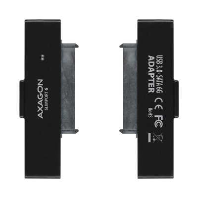 ADSA-1S6 USB-A 5Gbps SLIMport 6 adaptér pro 2.5" SSD/HDD