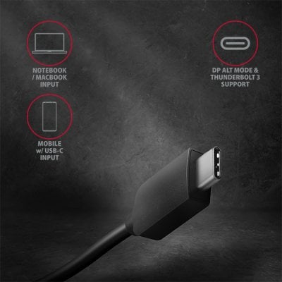 RVC-DP USB-C > DP adaptér