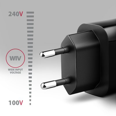 ACU-QC18 QC3.0 1xOUTPUT wall charger 18W