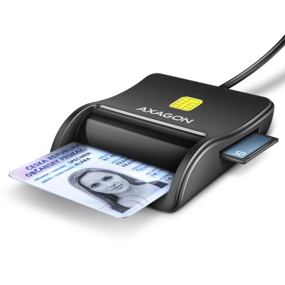 CRE-SM3SD USB-A 4-slot Smart/ID card FlatReader