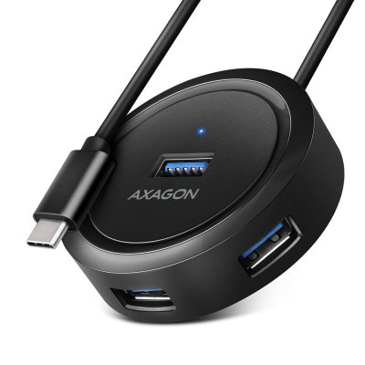 HUE-P1C SuperSpeed USB-C ROUND hub