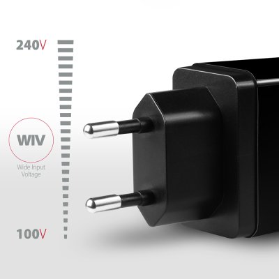 ACU-QS24 QC3.0 + 5V-1.2A wall charger