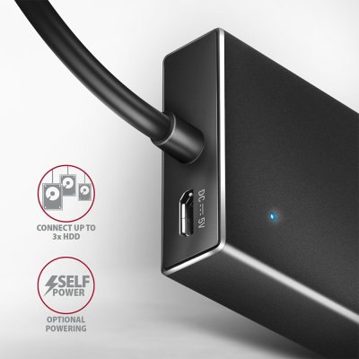 HUE-F7A SuperSpeed USB-A FLAT hub