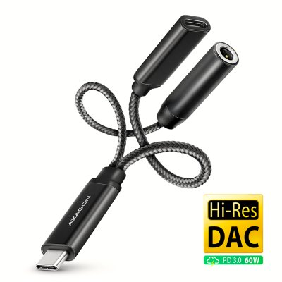 ADA-HCPD USB-C - Hi-Res DAC audio adapter PD 60 W