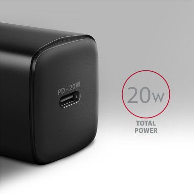 ACU-PD20 PD3.0 & QC4+ 1× OUTPUT wall charger 20W