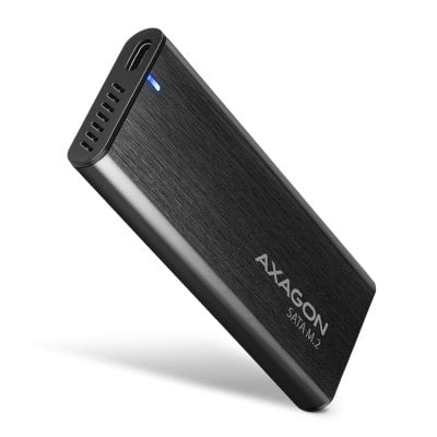 EEM2-SBC SuperSpeed+ USB-C - M.2 SATA SSD RAW box