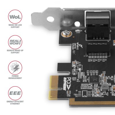 PCEE-GRF PCIe gigabit ethernet